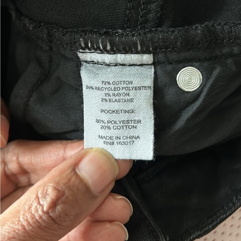 Black Denim Skirt - Picture 4 of 4